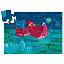 Load image into Gallery viewer, Djeco Puzzle - Edmond the Dragon - 24 Piece
