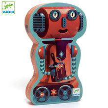 Load image into Gallery viewer, Djeco Puzzle - Bob the Robot - 36 piece
