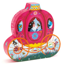 Load image into Gallery viewer, Djeco Puzzle Princess Elise's Carriage - 54 Piece
