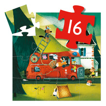 Load image into Gallery viewer, Djeco Puzzle - The Fire Truck 16 Pieces

