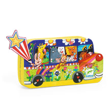 Load image into Gallery viewer, Djeco Puzzle - The Rainbow Bus 16 Pieces - BEST SELLER
