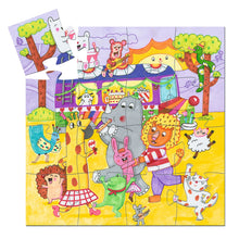 Load image into Gallery viewer, Djeco Puzzle - The Rainbow Bus 16 Pieces - BEST SELLER
