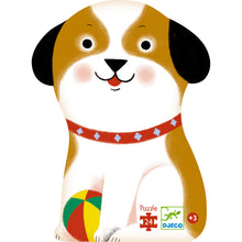 Load image into Gallery viewer, Djeco Puzzle - Firmin Little Puppy - 24 Piece
