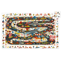 Load image into Gallery viewer, Djeco Observation Puzzle Car Rally
