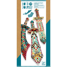 Load image into Gallery viewer, Djeco DIY 3 Mosaic Sabres to Decorate - BEST SELLER
