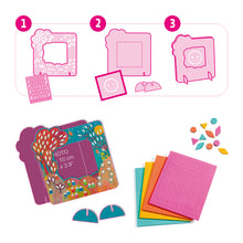 Load image into Gallery viewer, Djeco DIY 3 Mosaic Photo Frames to Decorate - Fairy Like
