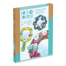 Load image into Gallery viewer, Djeco DIY 3 Mirrors to Decorate - Pretty Flowers

