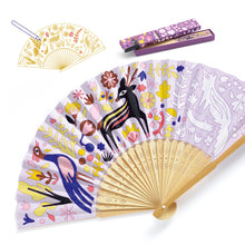 Load image into Gallery viewer, Djeco DIY Fan and Case to Colour In
