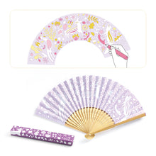 Load image into Gallery viewer, Djeco DIY Fan and Case to Colour In
