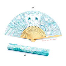 Load image into Gallery viewer, Djeco DIY Fan and Case to Colour In - Koneko

