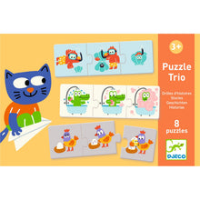Load image into Gallery viewer, Djeco Puzzle Trio - Stories - NEW!
