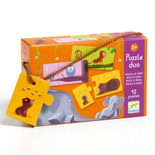 Load image into Gallery viewer, Djeco Puzzle Duo - Mummy and Baby
