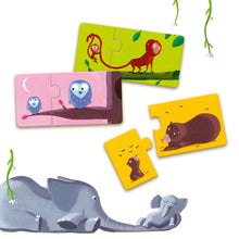 Load image into Gallery viewer, Djeco Puzzle Duo - Mummy and Baby

