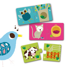 Load image into Gallery viewer, Djeco Puzzle Duo - Habitat
