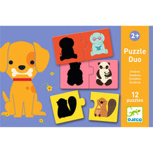 Load image into Gallery viewer, Djeco Puzzle Duo - Shadows

