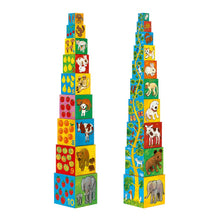 Load image into Gallery viewer, Djeco 10 Cubes - My Friends - BEST SELLER
