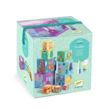 Load image into Gallery viewer, Djeco 10 Cubes - Rainbow - BEST SELLER
