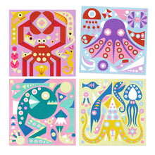 Load image into Gallery viewer, Djeco Coloured Sands Art by Numbers - Sea Lights - BEST SELLER
