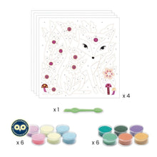 Load image into Gallery viewer, Djeco Coloured Sands Art by Numbers - Garden Lights - BEST SELLER
