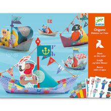 Load image into Gallery viewer, Djeco Origami Boats on the Water - BEST SELLER

