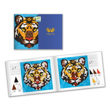 Load image into Gallery viewer, Djeco Mosaics - Tiger - Art by Numbers
