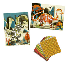 Load image into Gallery viewer, Djeco Mosaics Dinosaurs - Art by Numbers
