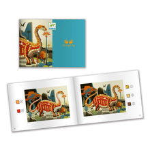 Load image into Gallery viewer, Djeco Mosaics Dinosaurs - Art by Numbers
