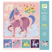 Load image into Gallery viewer, Djeco Stencils - Horses
