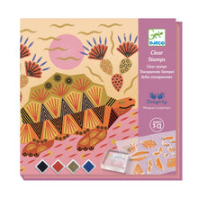 Load image into Gallery viewer, Djeco Patterns and Animals Clear Stamp
