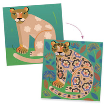 Load image into Gallery viewer, Djeco Patterns and Animals Clear Stamp
