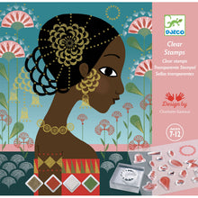 Load image into Gallery viewer, Djeco Patterns and Decorations Clear Stamps
