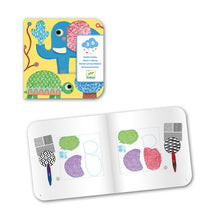 Load image into Gallery viewer, Djeco Pattern Rubbing Magali's Friends
