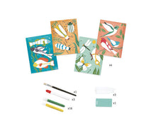 Load image into Gallery viewer, Djeco Glass Beads Pictures - Zoology
