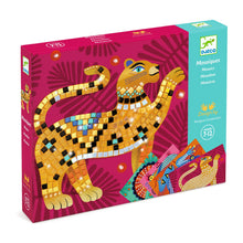 Load image into Gallery viewer, Djeco Mosaics Deep in the Jungle - Art by Numbers
