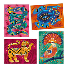Load image into Gallery viewer, Djeco Mosaics Deep in the Jungle - Art by Numbers
