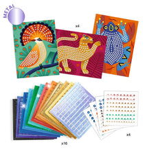 Load image into Gallery viewer, Djeco Mosaics Deep in the Jungle - Art by Numbers
