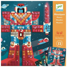 Load image into Gallery viewer, Djeco Mosaics Space Battle - Art by Numbers
