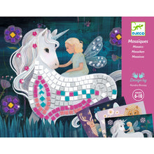 Load image into Gallery viewer, Djeco Mosaics - The Enchanted World - Art by Numbers - BEST SELLER
