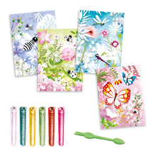 Load image into Gallery viewer, Djeco Glitter Boards - Butterflies - BEST SELLER

