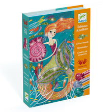 Load image into Gallery viewer, Djeco Glitter Boards - Mermaid Lights - BEST SELLER
