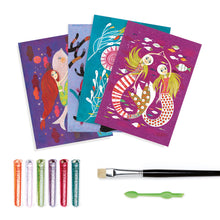 Load image into Gallery viewer, Djeco Glitter Boards - Mermaid Lights - BEST SELLER
