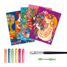 Load image into Gallery viewer, Djeco Glitter Boards - The Scent of Flowers
