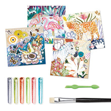 Load image into Gallery viewer, Djeco Glitter Boards - Tropico - BEST SELLER
