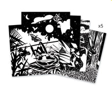 Load image into Gallery viewer, Djeco Velvet Colouring - Forest
