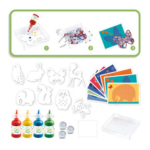 Load image into Gallery viewer, Djeco Painting with Marbles - Multicolour Parade - BEST SELLER
