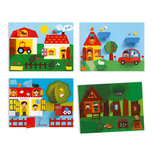 Load image into Gallery viewer, Djeco Folding and Stickers - Hide and Seek
