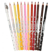 Load image into Gallery viewer, TOPModel Coloured Pencil Set  -Skin And Hair Colours
