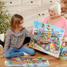 Load image into Gallery viewer, Big Fire Engine Jigsaw Puzzle
