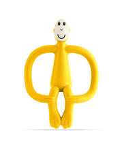 Load image into Gallery viewer, Matchstick Monkey Teething Toy - Yellow
